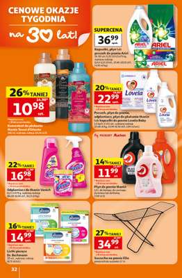 Auchan - gazetka promocyjna Gazetka 30 Lat Hipermarket Auchan od czwartku 16.07 do środy 22.07 - strona 32