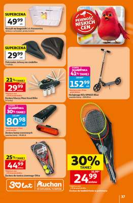 Auchan - gazetka promocyjna Gazetka 30 Lat Hipermarket Auchan od czwartku 16.07 do środy 22.07 - strona 37