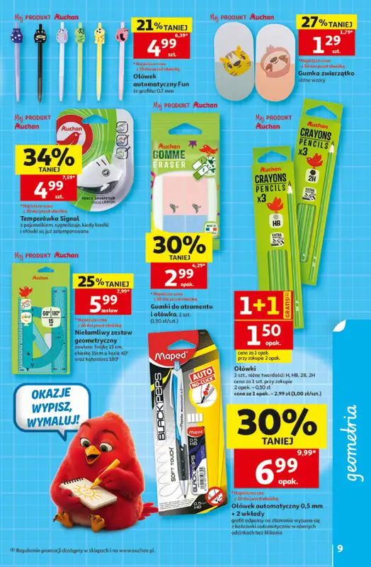 Auchan - gazetka promocyjna Gazetka 30 Lat Hipermarket Auchan od czwartku 16.07 do środy 22.07 - strona 9