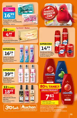 Auchan - gazetka promocyjna Gazetka 30 Lat Hipermarket Auchan od czwartku 16.07 do środy 22.07 - strona 31
