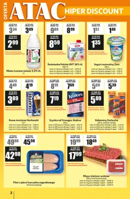 Auchan - gazetka promocyjna Gazetka ATAC Hiper Discount od czwartku 16.07 do środy 05.08 - strona 2