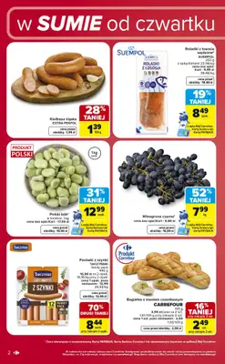 Carrefour Market - gazetka promocyjna W sumie od czwartku weekend okazji od czwartku 16.07 do soboty 18.07 - strona 2