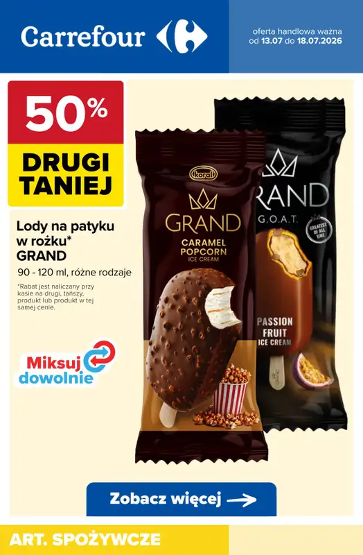 Carrefour - gazetka promocyjna Super promocje na WIELOPAKI! od wtorku 14.07 do soboty 18.07 - strona 6