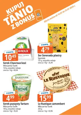 Leclerc - gazetka promocyjna Kupuj tanio z bonus od wtorku 14.07 do soboty 25.07 - strona 6