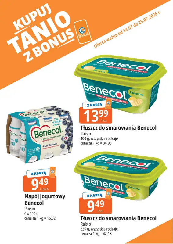 Leclerc - gazetka promocyjna Kupuj tanio z bonus od wtorku 14.07 do soboty 25.07 - strona 8