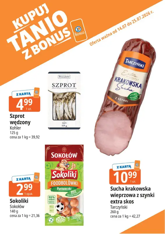Leclerc - gazetka promocyjna Kupuj tanio z bonus od wtorku 14.07 do soboty 25.07 - strona 10