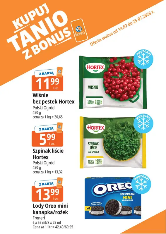 Leclerc - gazetka promocyjna Kupuj tanio z bonus od wtorku 14.07 do soboty 25.07 - strona 11