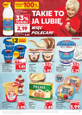 Kaufland - gazetka promocyjna Gazetka Tygodnia  do środy 22.07 - strona 47