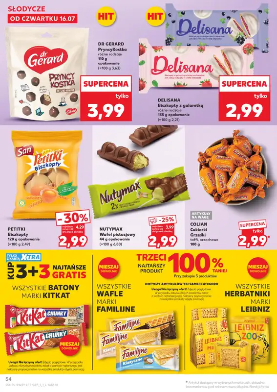Kaufland - gazetka promocyjna Gazetka Tygodnia  do środy 22.07 - strona 54