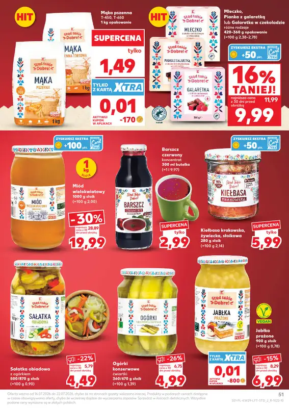 Kaufland - gazetka promocyjna Gazetka Tygodnia  do środy 22.07 - strona 51