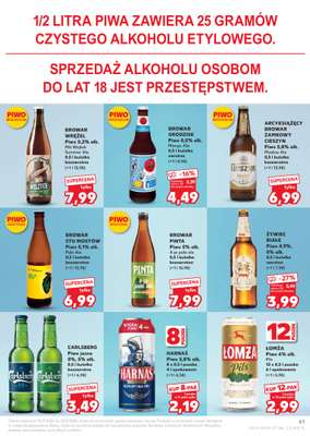 Kaufland - gazetka promocyjna Gazetka Tygodnia  do środy 22.07 - strona 61