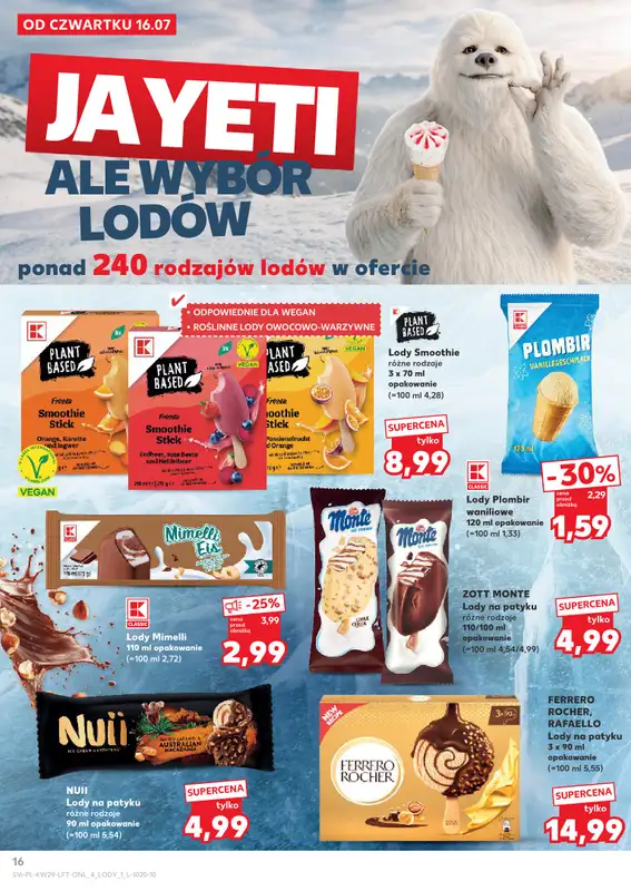 Kaufland - gazetka promocyjna Gazetka Tygodnia  do środy 22.07 - strona 16