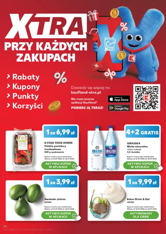 Kaufland - gazetka promocyjna Gazetka Tygodnia  do środy 22.07 - strona 24