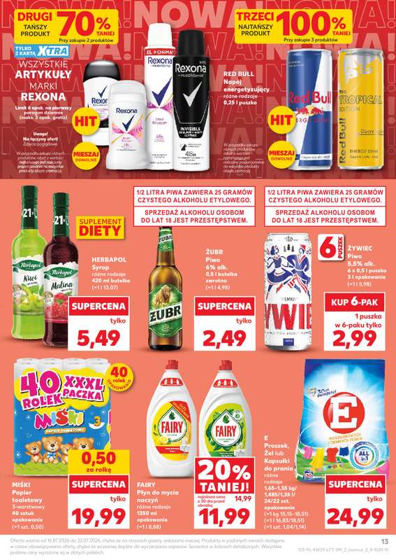Kaufland - gazetka promocyjna Gazetka Tygodnia  do środy 22.07 - strona 13