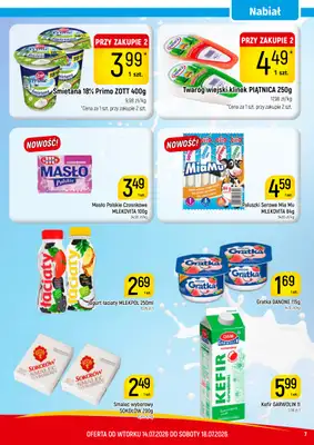 Delikatesy Piotruś Pan - gazetka promocyjna Gazetka od wtorku 14.07 do soboty 18.07 - strona 7