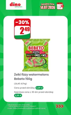 Dino - gazetka promocyjna Specjalna oferta na 14.07.2026 - promocje spoza gazetki od wtorku 14.07 do wtorku 14.07 - strona 10