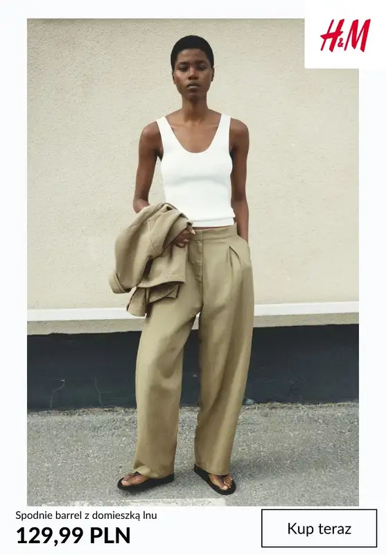 H&M - gazetka promocyjna Spodnie damskie w super cenach od wtorku 14.07  - strona 9