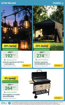 ERLI - gazetka promocyjna Relaks w ogrodzie w super cenach! od piątku 17.07 do niedzieli 19.07 - strona 3
