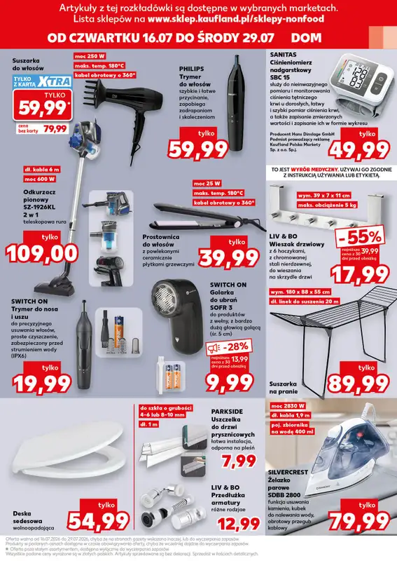 Kaufland - gazetka promocyjna Oferta Kaufland - Non Food od wtorku 14.07 do środy 22.07 - strona 9