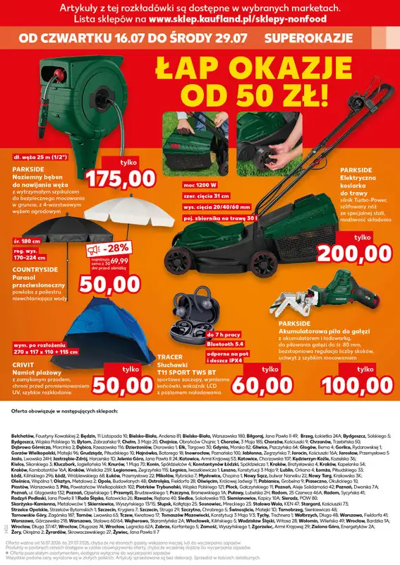 Kaufland - gazetka promocyjna Oferta Kaufland - Non Food od wtorku 14.07 do środy 22.07 - strona 15