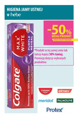 Hebe - gazetka promocyjna Pasty do zębów w supercenach od wtorku 14.07 do niedzieli 19.07