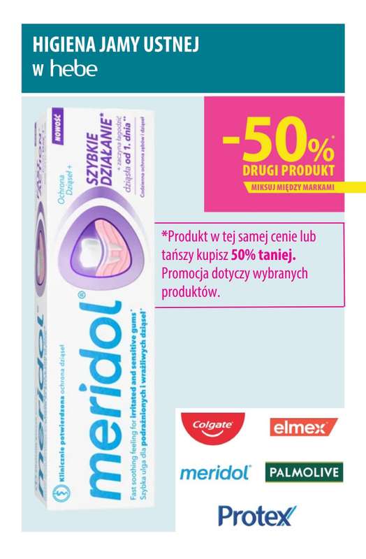Hebe - gazetka promocyjna Pasty do zębów w supercenach od wtorku 14.07 do niedzieli 19.07 - strona 4