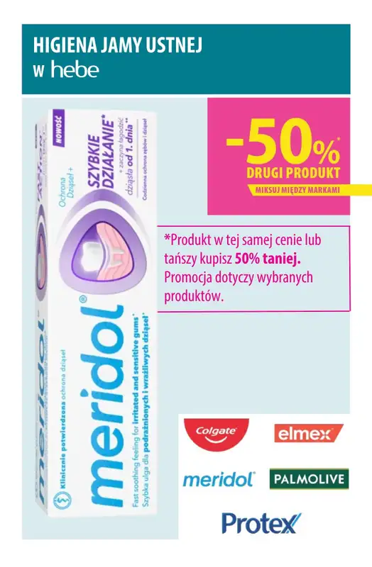 Hebe - gazetka promocyjna Pasty do zębów w supercenach od wtorku 14.07 do niedzieli 19.07 - strona 4