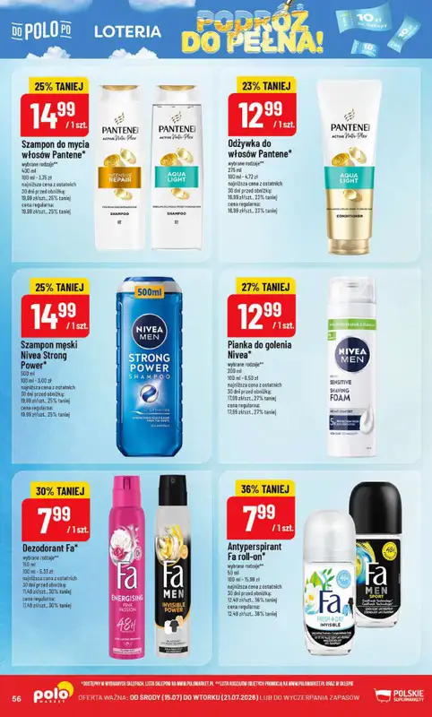 POLOmarket - gazetka promocyjna Gazetka od środy 15.07 do wtorku 21.07 - strona 56