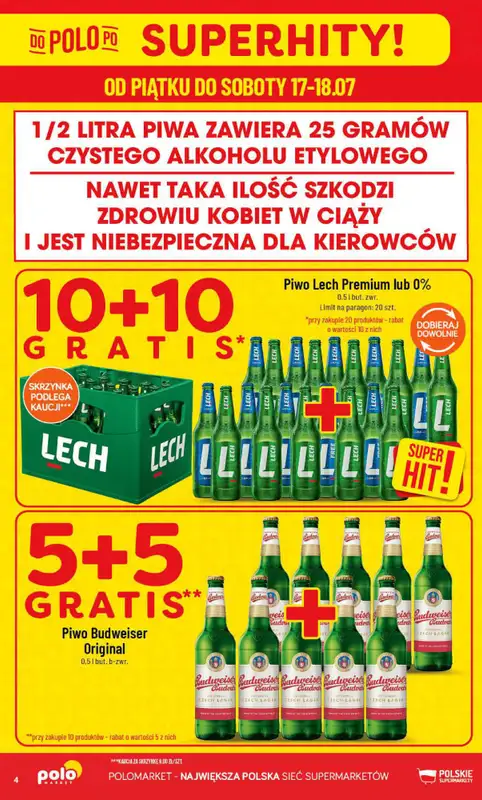 POLOmarket - gazetka promocyjna Gazetka od środy 15.07 do wtorku 21.07 - strona 4
