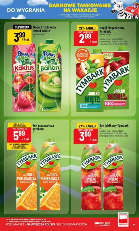 POLOmarket - gazetka promocyjna Gazetka od środy 15.07 do wtorku 21.07 - strona 51