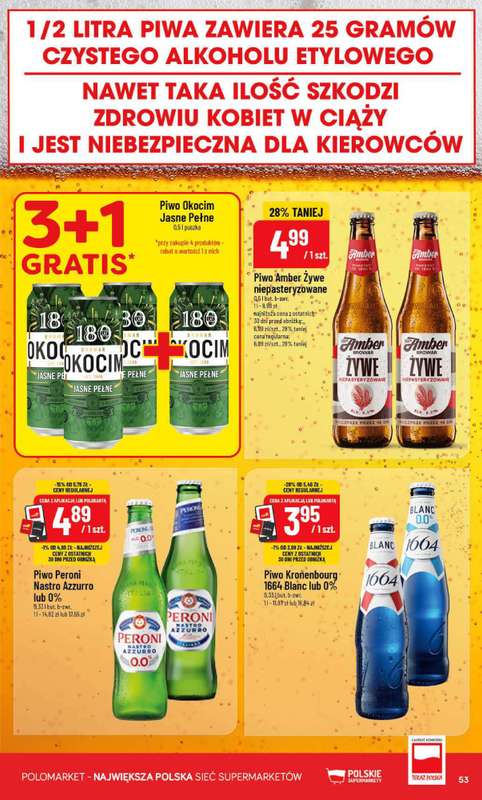 POLOmarket - gazetka promocyjna Gazetka od środy 15.07 do wtorku 21.07 - strona 53