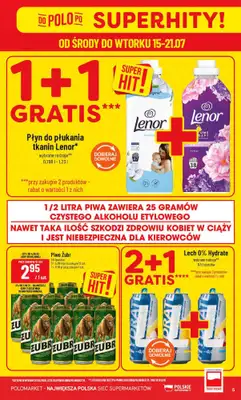 POLOmarket - gazetka promocyjna Gazetka od środy 15.07 do wtorku 21.07 - strona 5