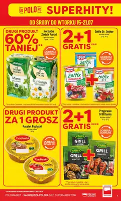 POLOmarket - gazetka promocyjna Gazetka od środy 15.07 do wtorku 21.07 - strona 7