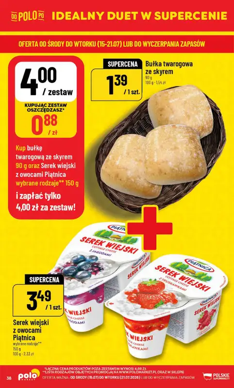 POLOmarket - gazetka promocyjna Gazetka od środy 15.07 do wtorku 21.07 - strona 38