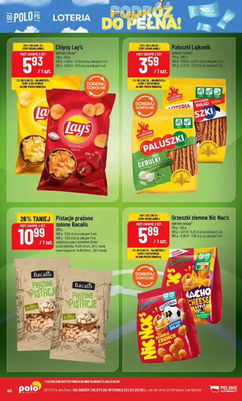 POLOmarket - gazetka promocyjna Gazetka od środy 15.07 do wtorku 21.07 - strona 46