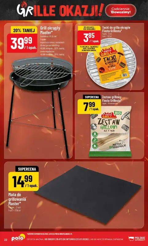 POLOmarket - gazetka promocyjna Gazetka od środy 15.07 do wtorku 21.07 - strona 22