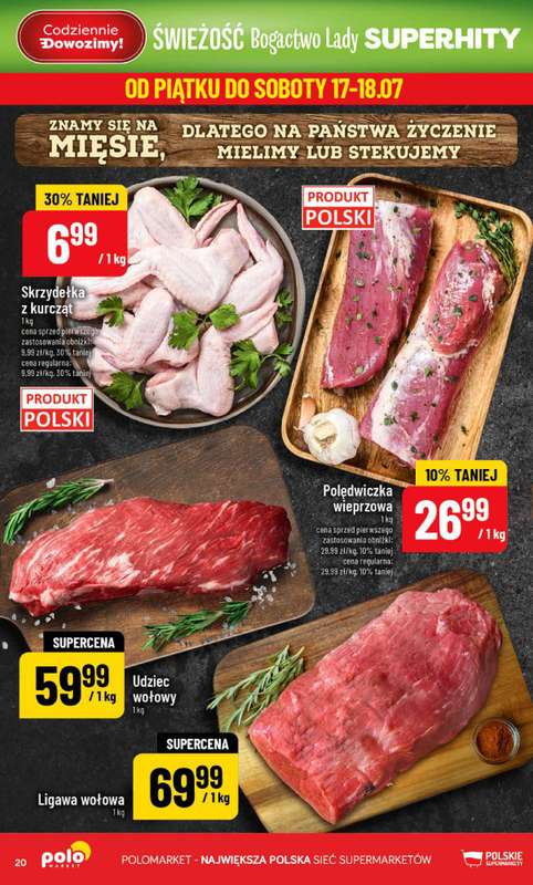 POLOmarket - gazetka promocyjna Gazetka od środy 15.07 do wtorku 21.07 - strona 20