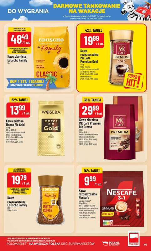 POLOmarket - gazetka promocyjna Gazetka od środy 15.07 do wtorku 21.07 - strona 45