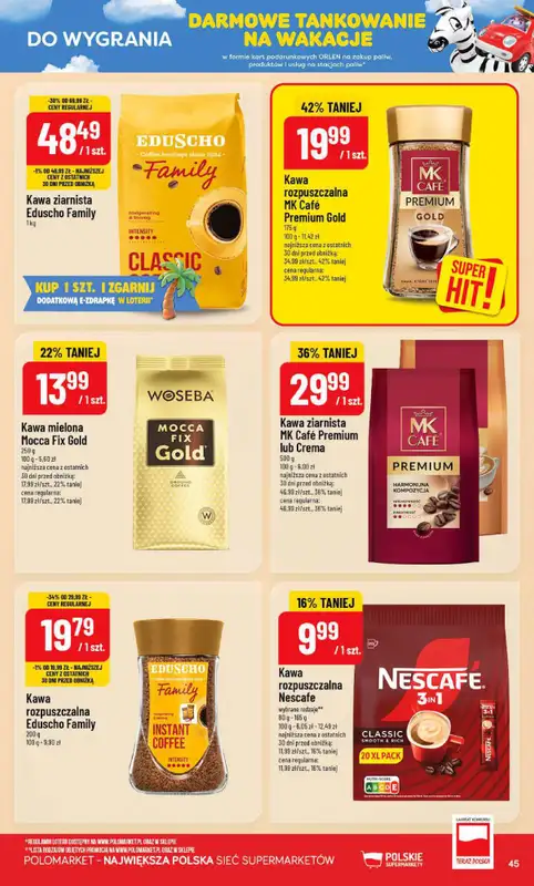POLOmarket - gazetka promocyjna Gazetka od środy 15.07 do wtorku 21.07 - strona 45