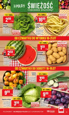 POLOmarket - gazetka promocyjna Gazetka od środy 15.07 do wtorku 21.07 - strona 13