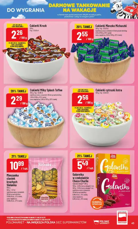 POLOmarket - gazetka promocyjna Gazetka od środy 15.07 do wtorku 21.07 - strona 43