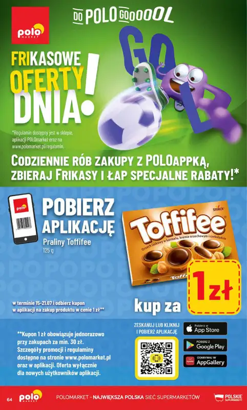POLOmarket - gazetka promocyjna Gazetka od środy 15.07 do wtorku 21.07 - strona 64