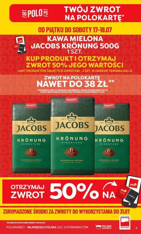POLOmarket - gazetka promocyjna Gazetka od środy 15.07 do wtorku 21.07 - strona 3
