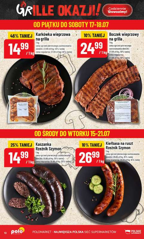 POLOmarket - gazetka promocyjna Gazetka od środy 15.07 do wtorku 21.07 - strona 10