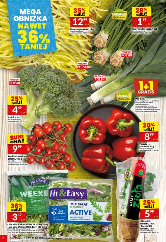 Twój Market - gazetka promocyjna Gazetka od środy 15.07 do wtorku 21.07 - strona 4