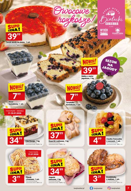 Twój Market - gazetka promocyjna Gazetka od środy 15.07 do wtorku 21.07 - strona 7