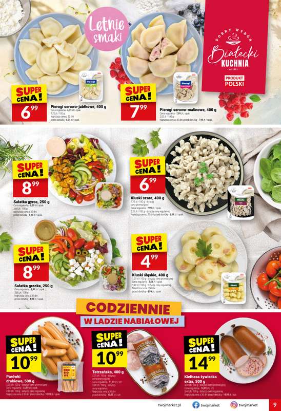 Twój Market - gazetka promocyjna Gazetka od środy 15.07 do wtorku 21.07 - strona 9