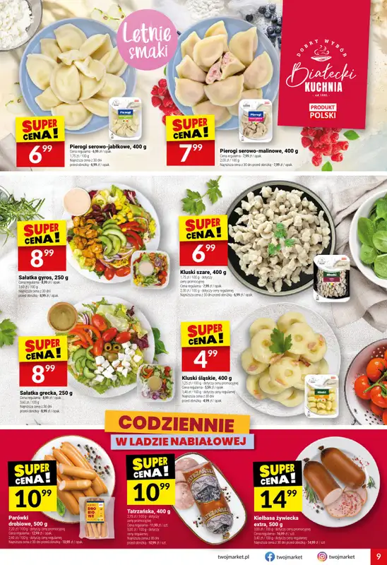 Twój Market - gazetka promocyjna Gazetka od środy 15.07 do wtorku 21.07 - strona 9