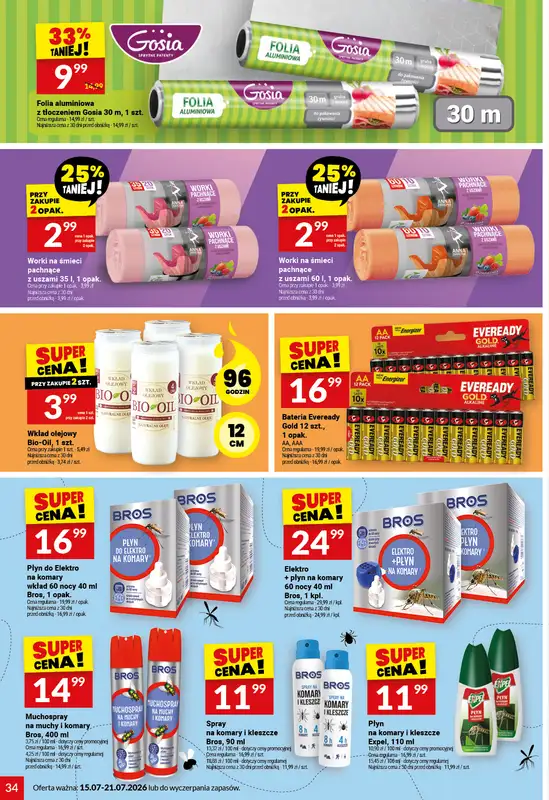 Twój Market - gazetka promocyjna Gazetka od środy 15.07 do wtorku 21.07 - strona 34