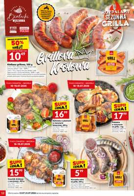 Twój Market - gazetka promocyjna Gazetka od środy 15.07 do wtorku 21.07 - strona 12